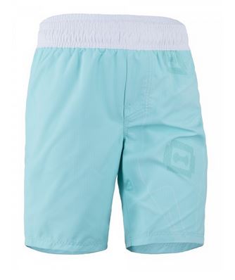 UV Sonnenschutz kurze Kinder Shorts ‘white/caribic' für Kinder mit UPF 80 von hyphen in diversen Grössen