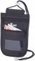 Xcase Unisex-Brustbeutel mit RFID-Schutz, Reise-Organizer, 4 Fächer, schwarz 