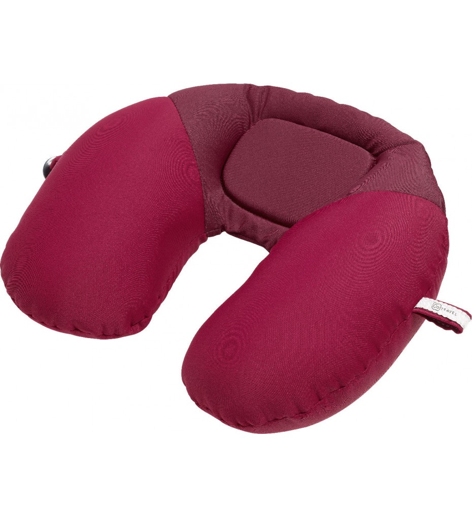 Design GO 460 Reisekissen / Nackenkissen 'Bean snoozer' für den Flug, Farbe rot