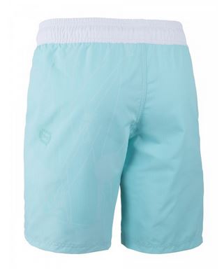 UV Sonnenschutz kurze Kinder Shorts ‘white/caribic' für Kinder mit UPF 80 von hyphen in diversen Grössen