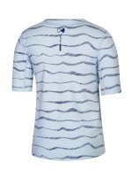 Kinder Kurzarm-Shirt ‘blue waves‘ mit UPF 80 von Hyphen