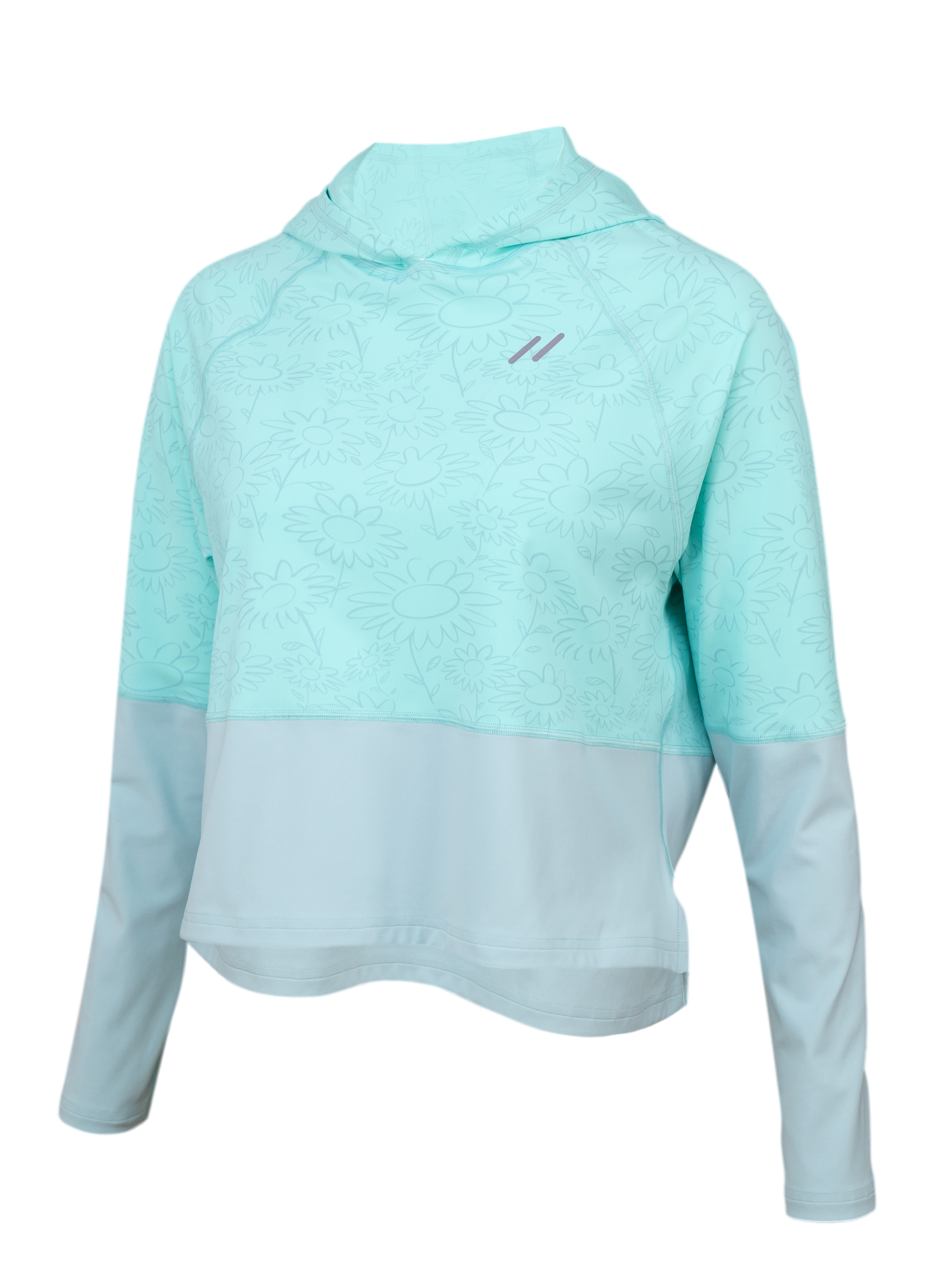 Frauen  UV Hoodie ’flow trooper’ UPF 80, UV Standard 801, Öko-Tex Standard 100, Marke hyphen