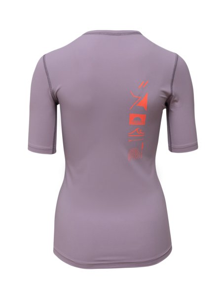 UV Shirt ‘piti purple ash‘ für Damen mit UPF 80 von hyphen