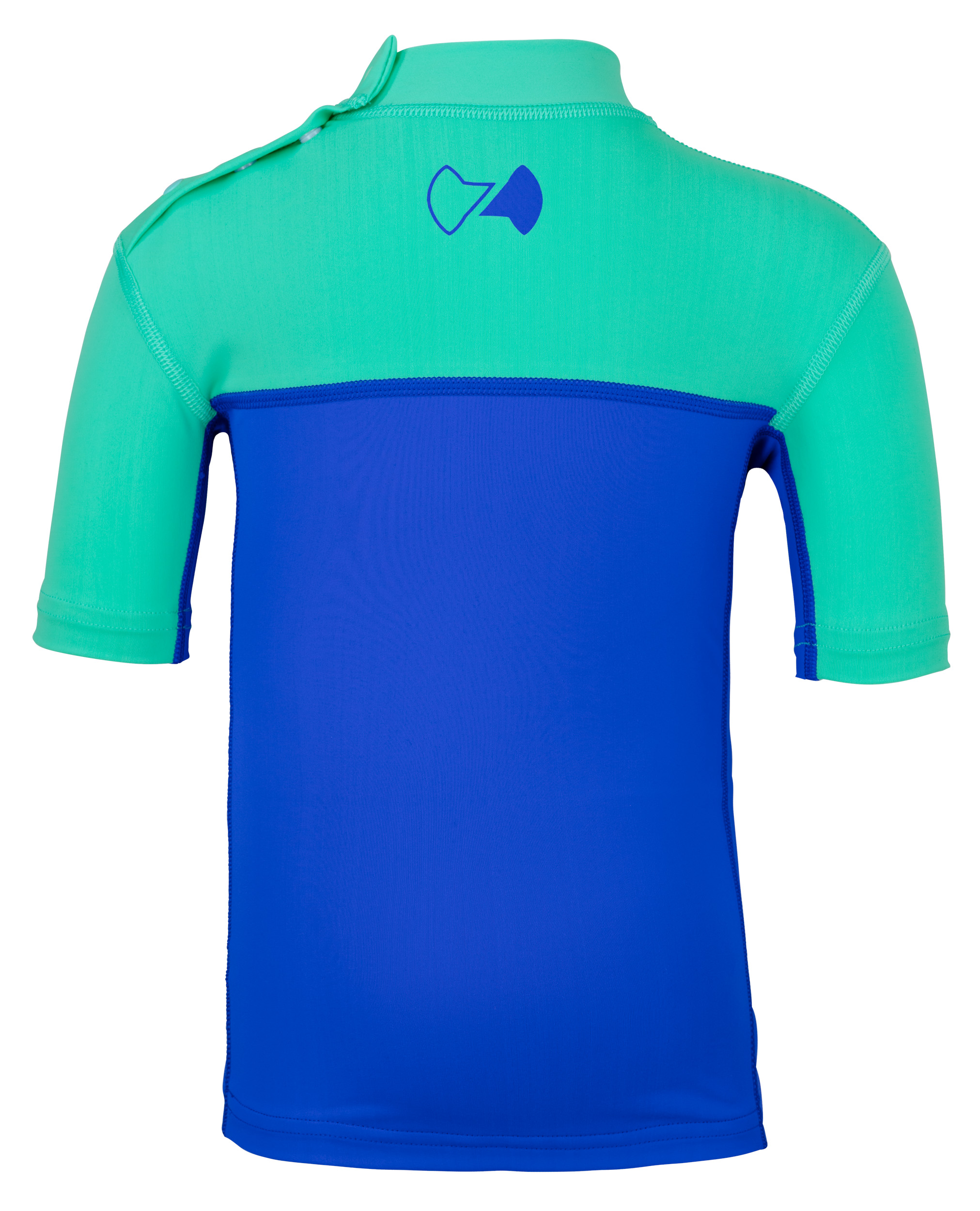 Kinder Kurzarmshirt ’ocy's dive bermuda / cobalt‘   mit UPF 80 von Hyphen